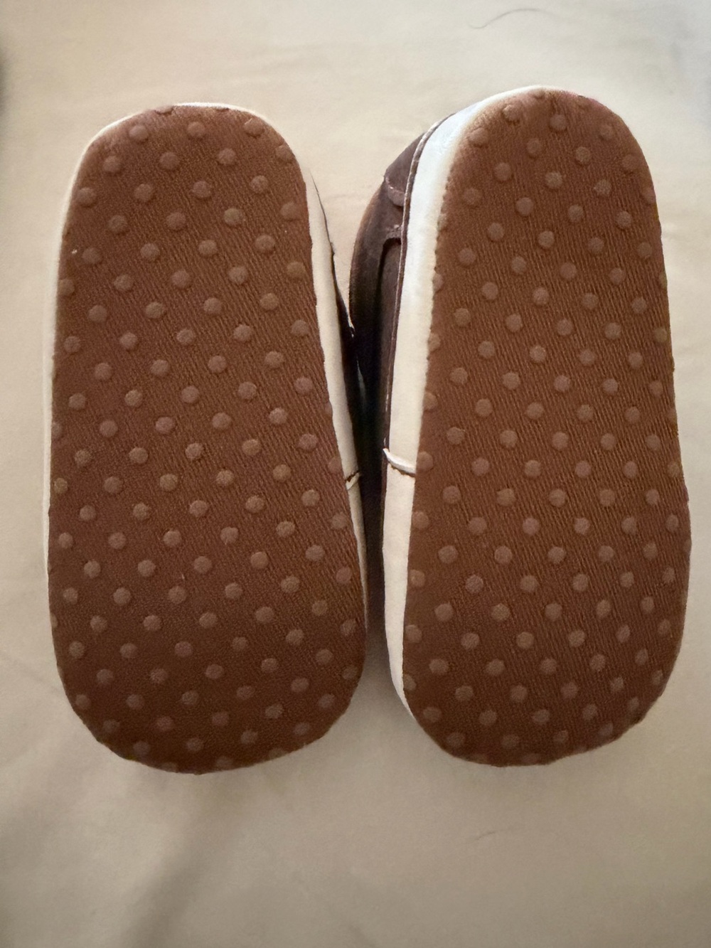 NWT PatPat Brown Infant Slip Resistant Slip On Bootie Size 2 - Picture 3 of 3
